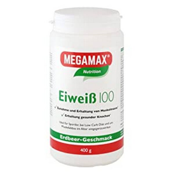 PROTEIN 100 Strawberry Megamax powder, 400 g