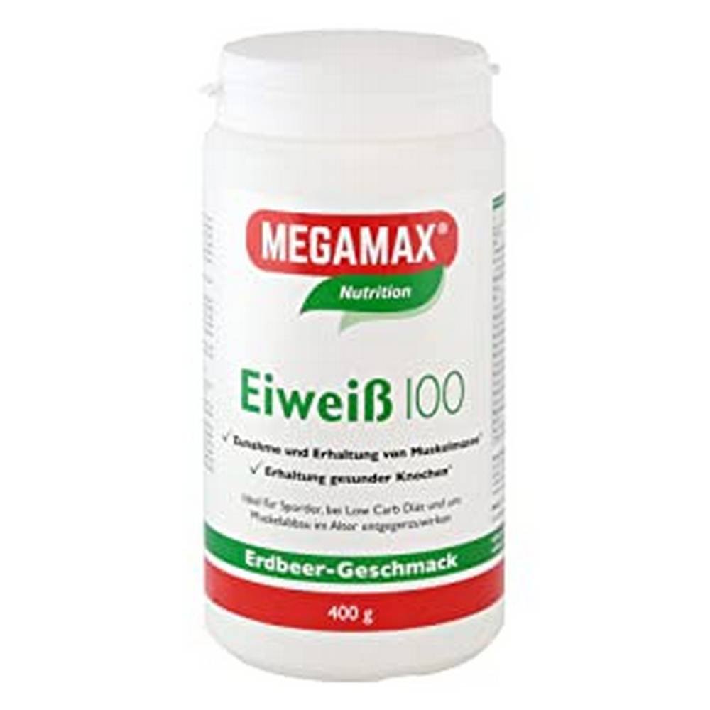 PROTEIN 100 Strawberry Megamax powder, 400 g