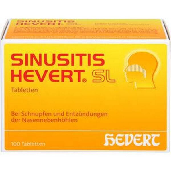 SINUSITIS HEVERT SL tablets, 100 pcs