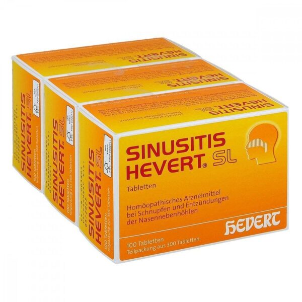 SINUSITIS HEVERT SL tablets, 300 pcs