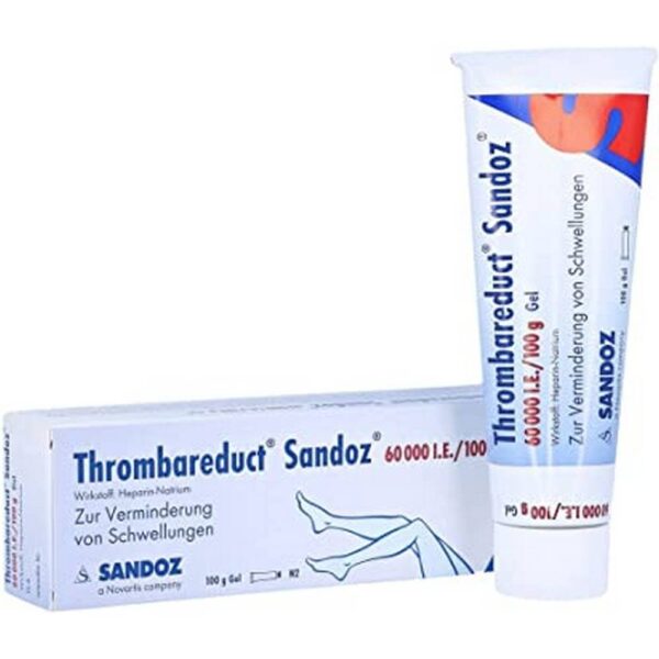 THROMBAREDUCT Sandoz 60,000 IU Gel, 100g