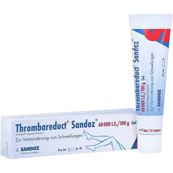 THROMBAREDUCT Sandoz 60,000 IU Gel, 40g